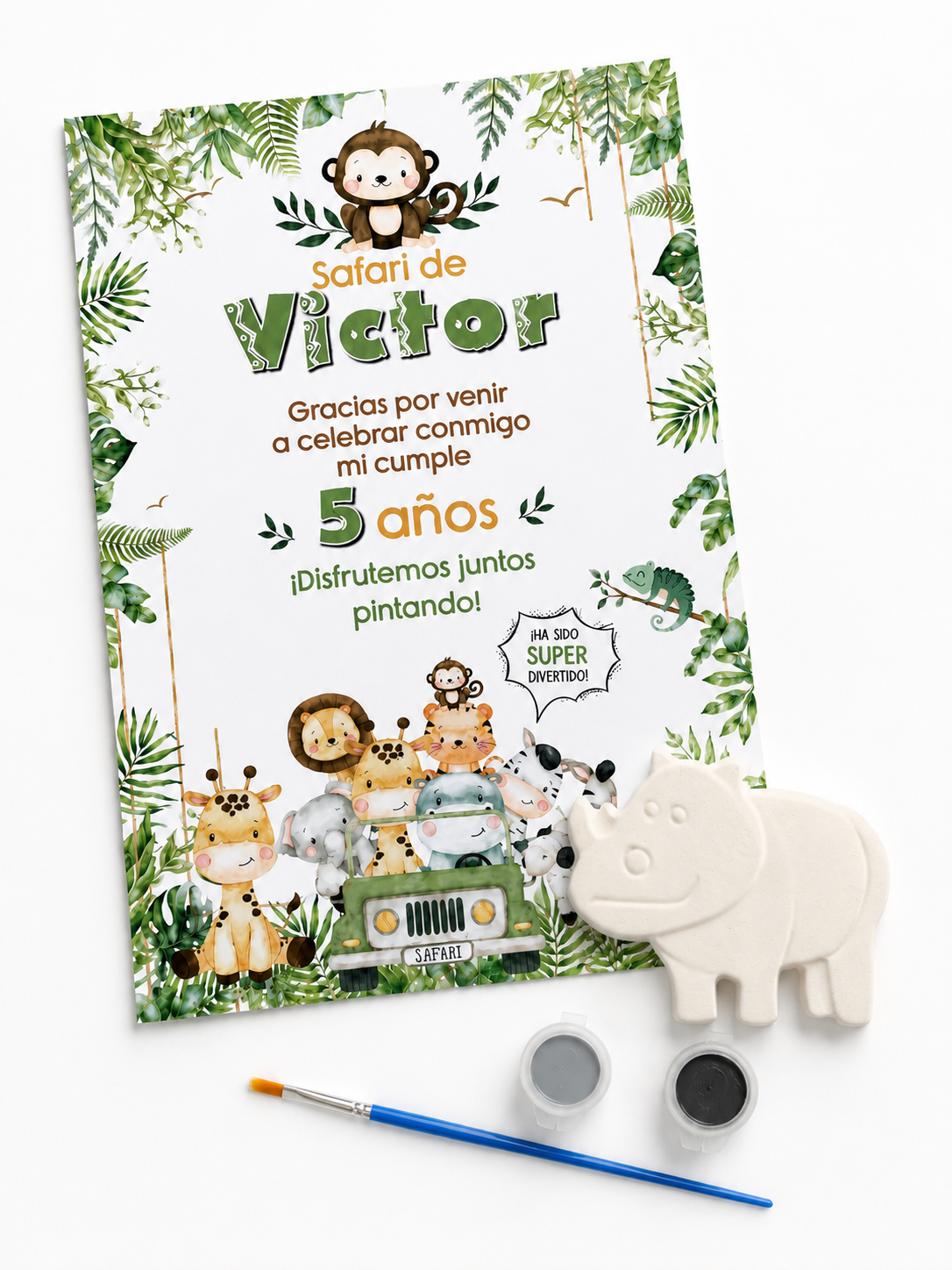 Safari Paint Kit 🦁🎨