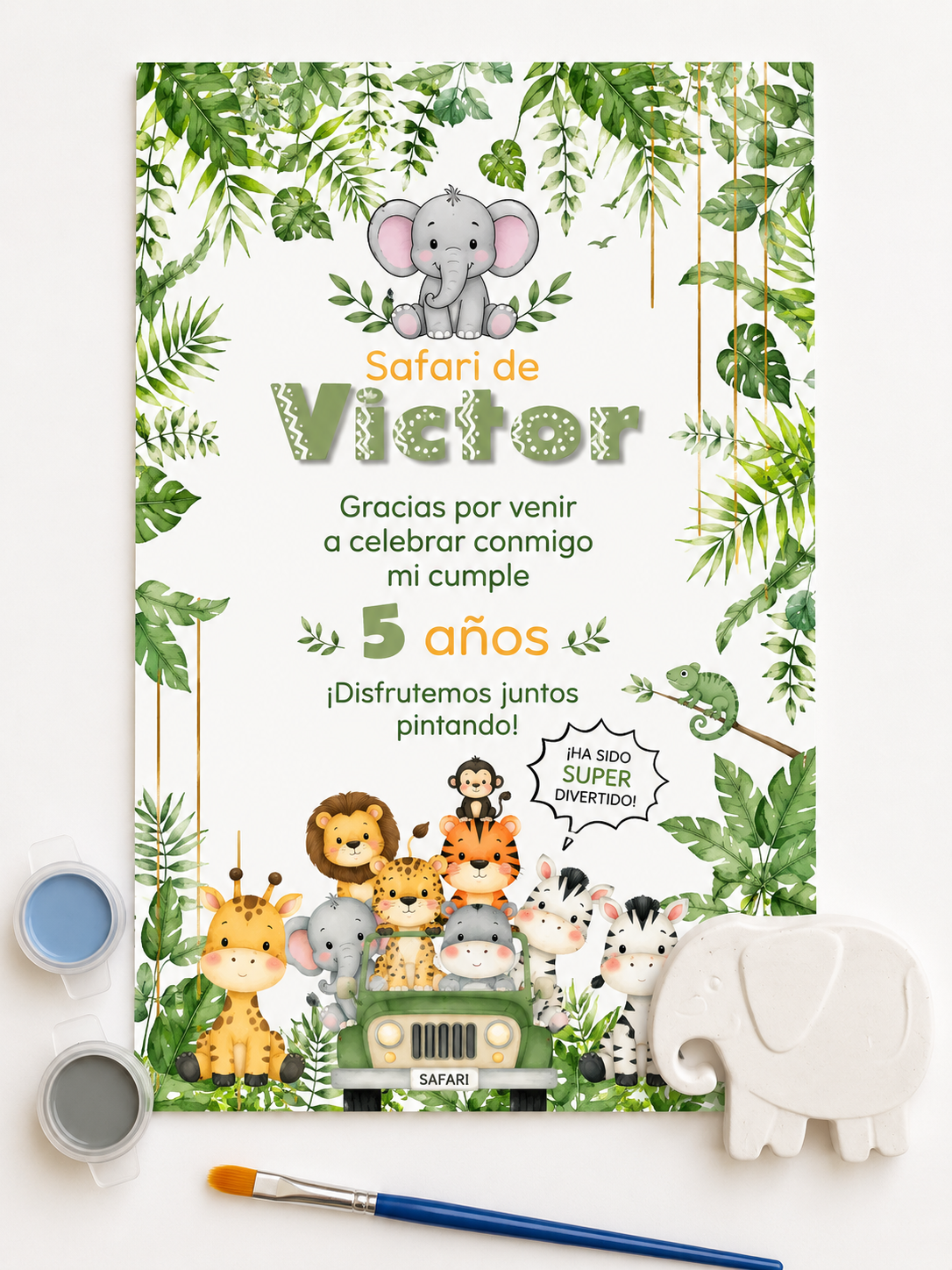 Safari Paint Kit 🦁🎨