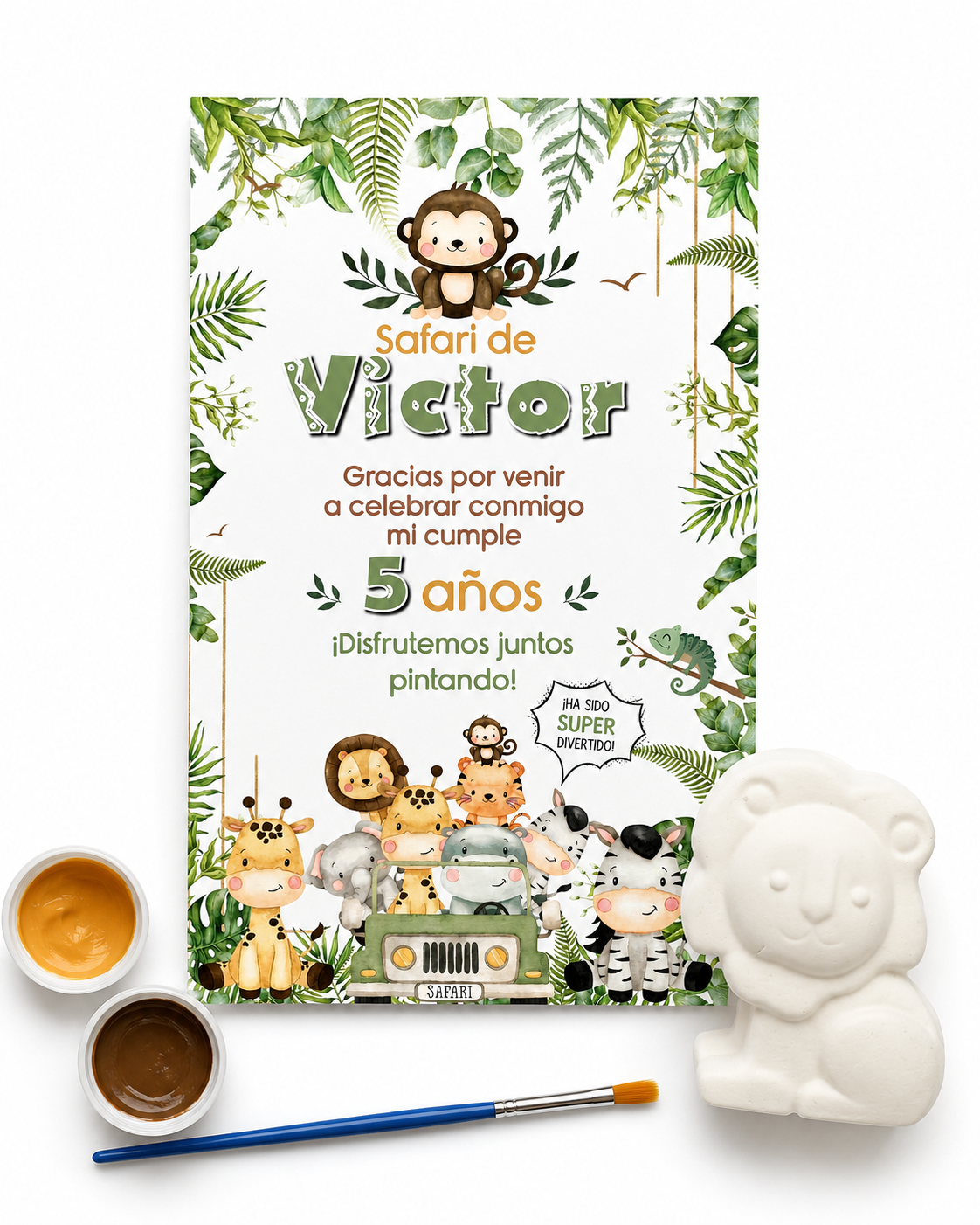 Safari Paint Kit 🦁🎨