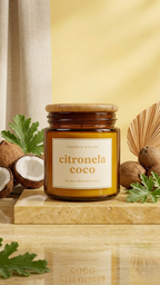 🥥 VELA DE CITRONELLA & COCO