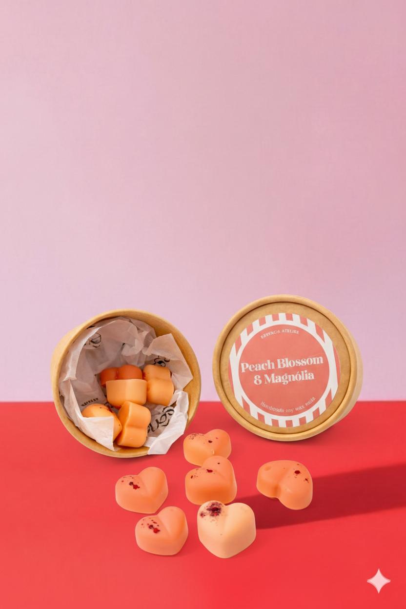 🍑🌸 Wax Melt - Peach Blossom & Magnolia