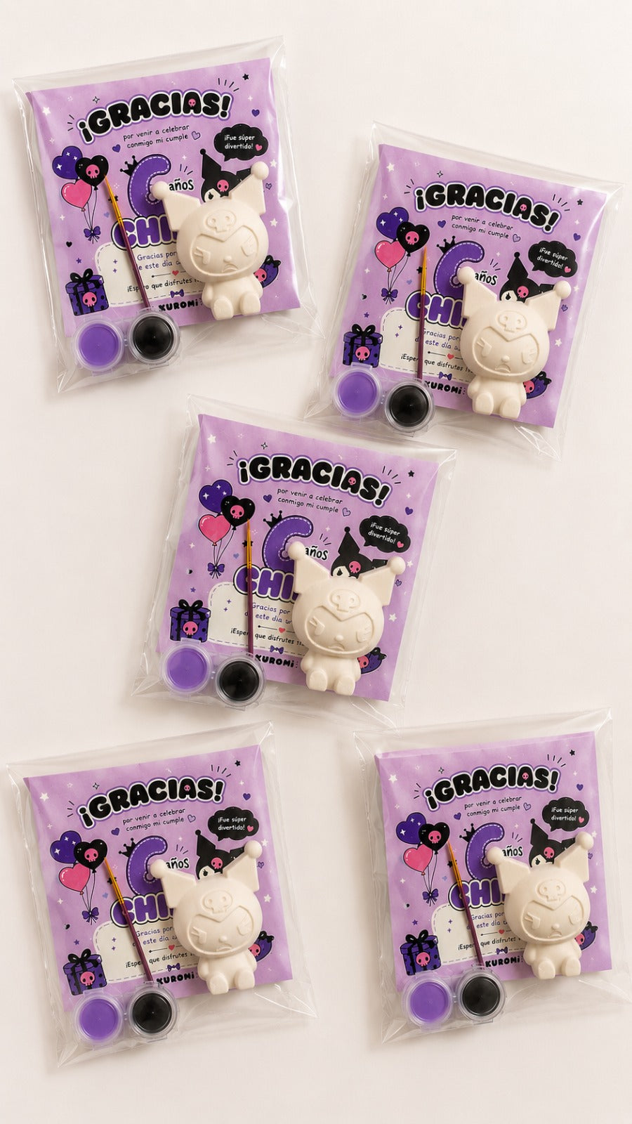 💜 Kit de Pintura Kuromi Personalizado 💜