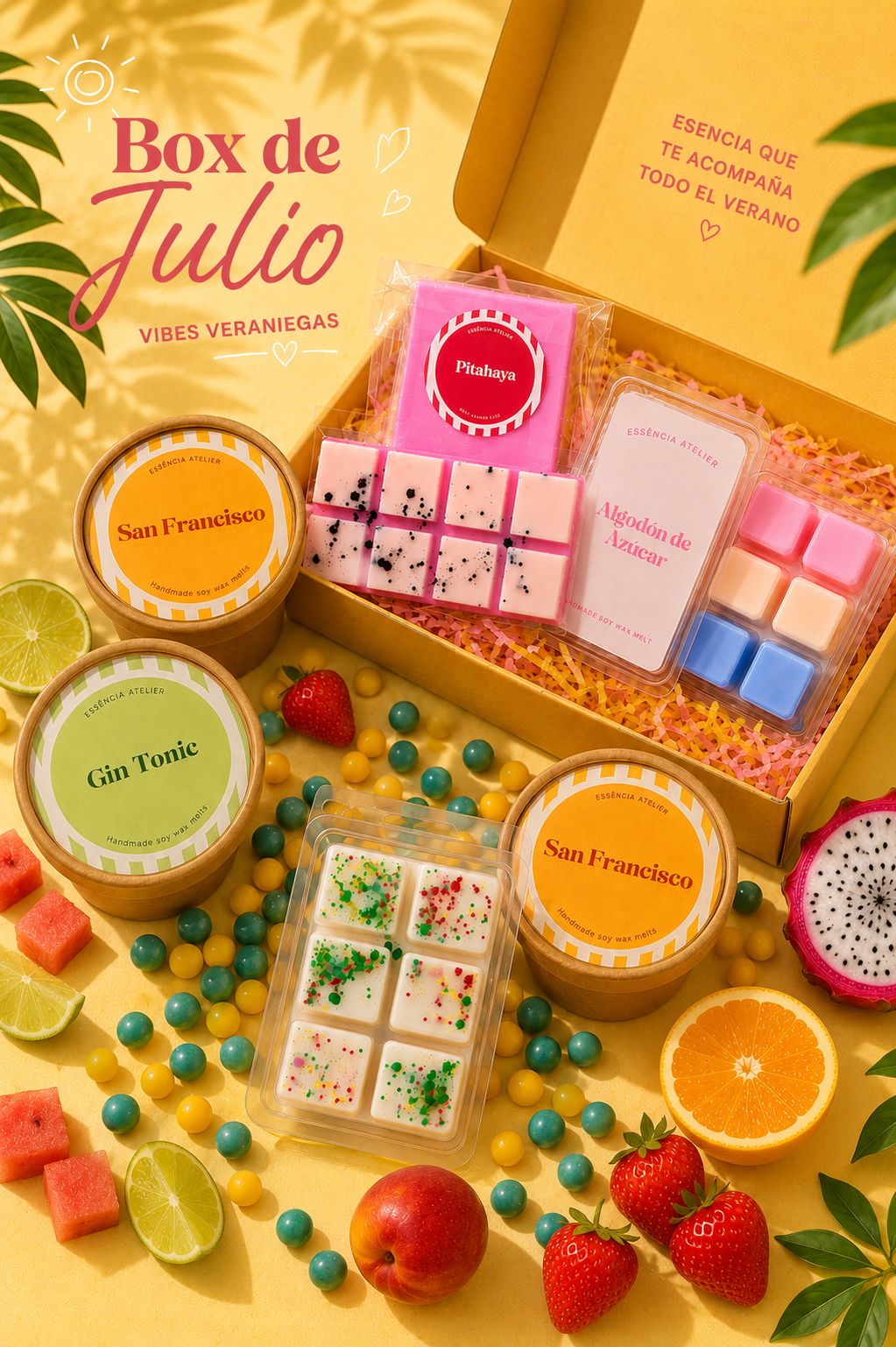 ☀️ BOX DE JULIO ☀️ (SIN QUEMADOR)